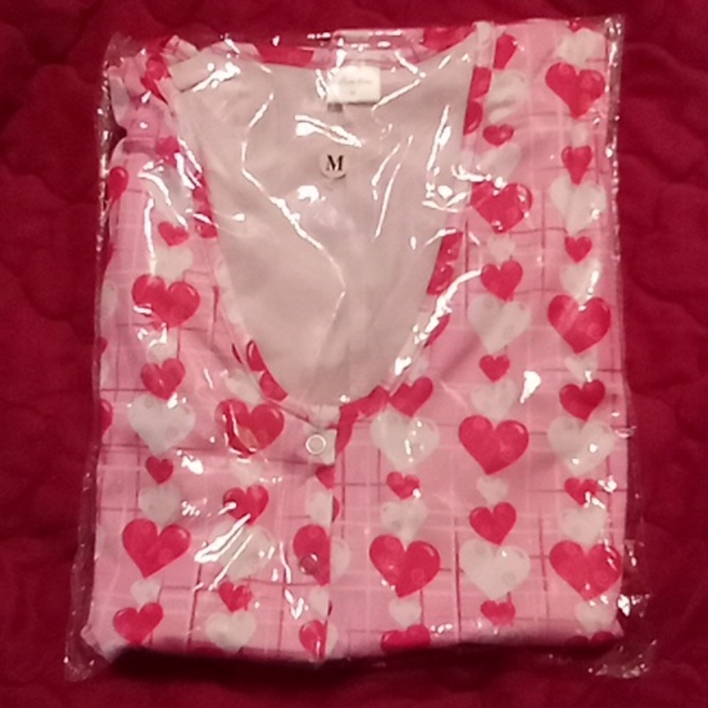 Valentine Heart Onesie Pajama
